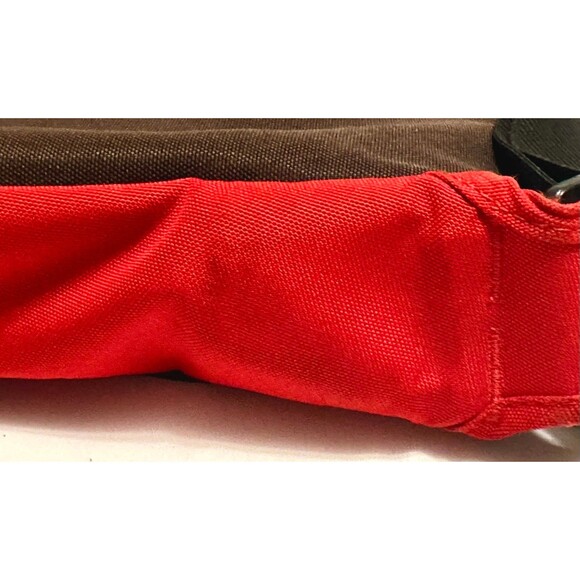 Crumpler Dreadful Considerable Embarrassment Laptop Messenger Bag Brown Red Blue - Picture 11 of 12